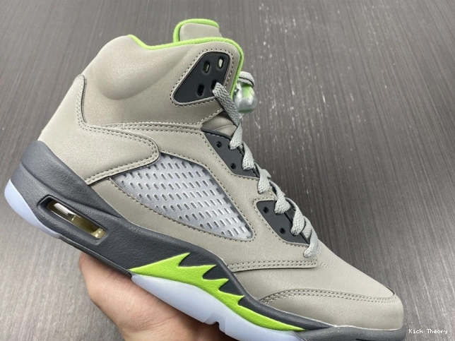 Kicktheory Green 5 (2022) Retro Bean Jordan DM9014-003 0731